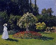 Woman in a Garden